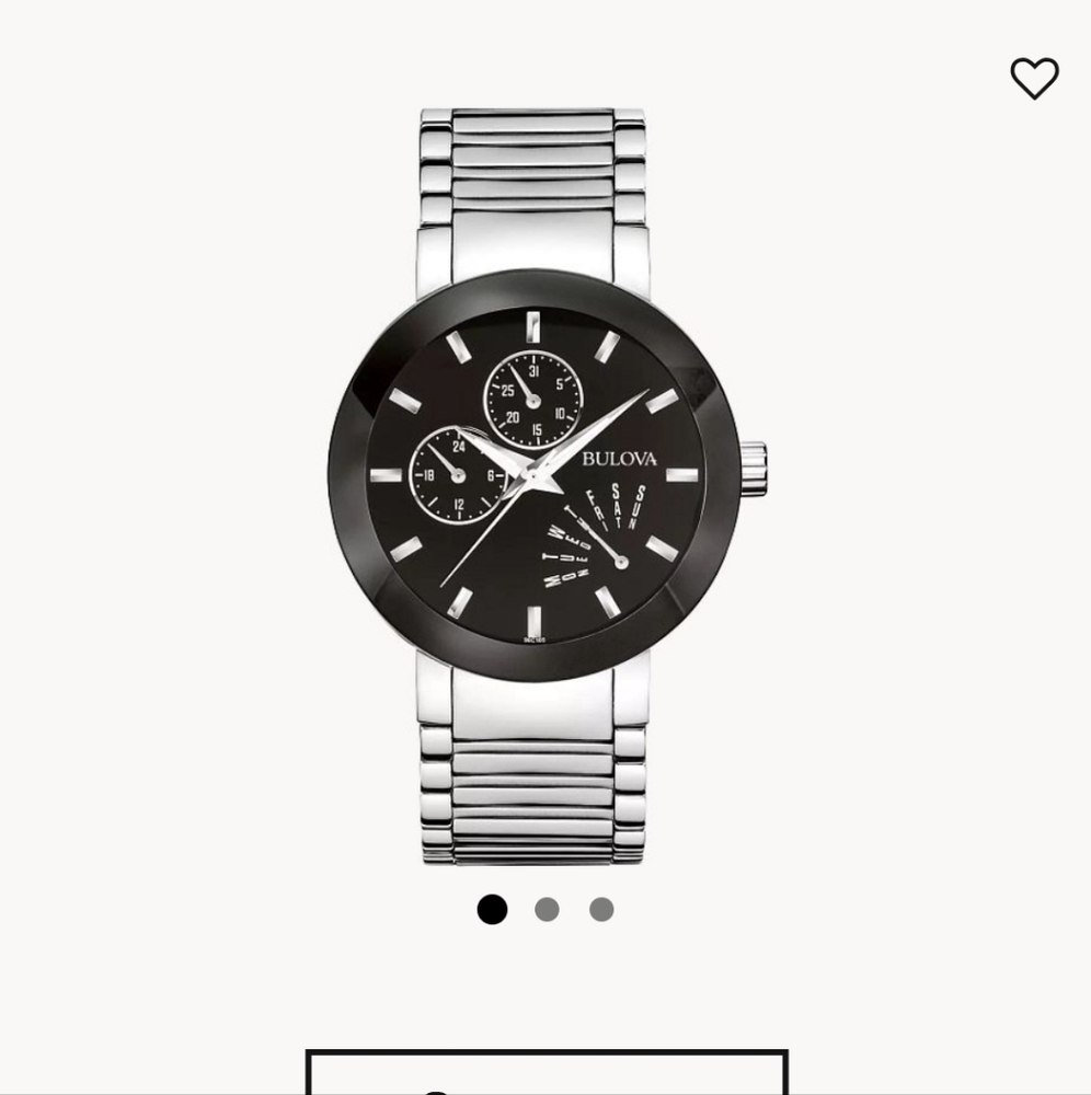 Bulova Futura Men's quartz watch